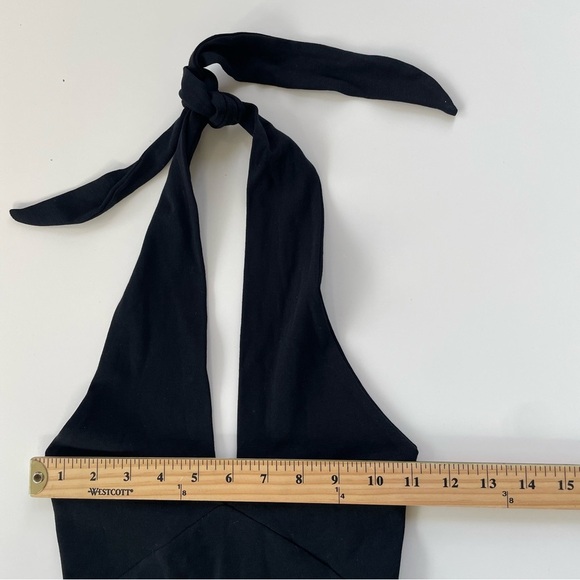 ZARA Women's Black Halter Mini Dress Size Small, New with Tags!  NWT - Picture 8 of 9